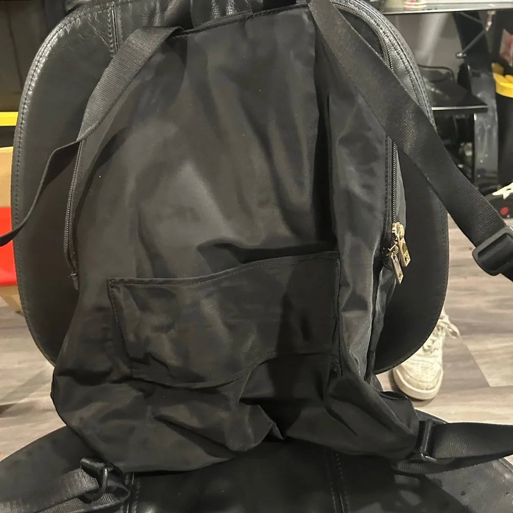 Tumi “Just in Case” Black Backpack - Sleek Everyday Carry Unisex